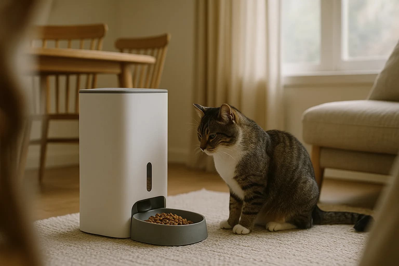 Comment choisir un distributeur de croquettes pour foyer multi-animaux ?