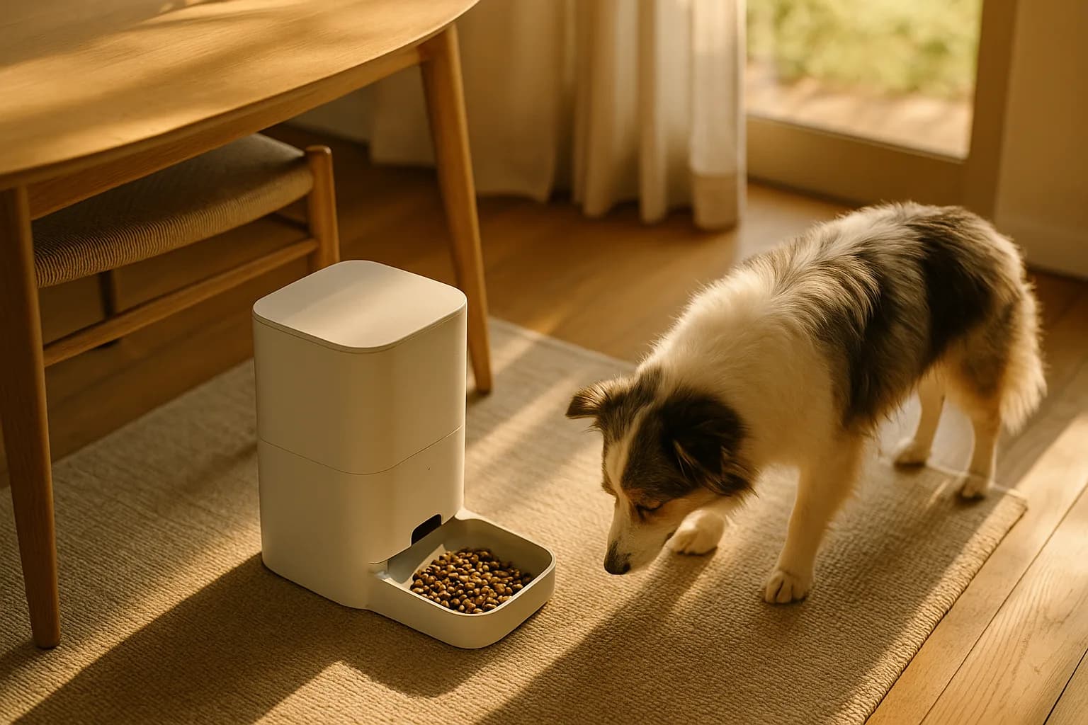 Distributeur de croquettes : modèles les plus silencieux pour grands chiens